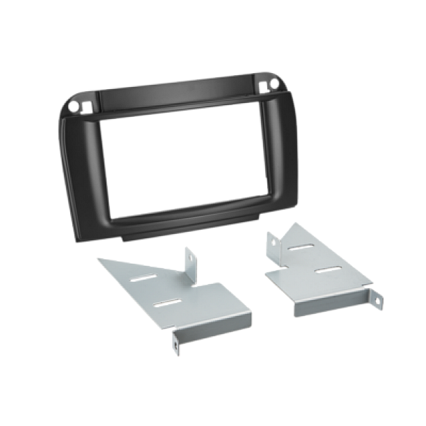 2-DIN Paneel Inbay® Ford C-Max / Kuga Kleur: Piano Zwart