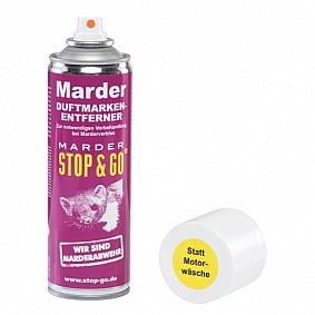 Stop&Go Marter geurvlag verwijderaar, voorbehandeling met speciaal