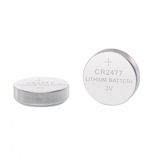 2x knoopcel 3V CR2477 tbv STOP&GO art nr. 07533 &