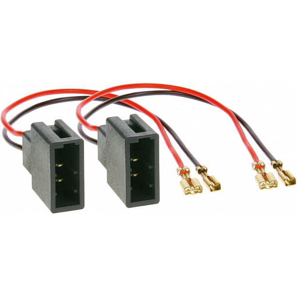 Speaker Adapter Kabel (2x) Citroën C1- Peugeot 107 - Toyota Aygo Speaker Adapter Kabel (2x) Citroën C1- Peugeot 107 - Toyota Aygo