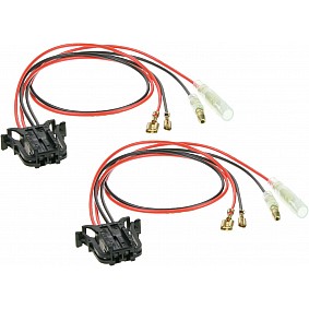 Speaker Adapter Kabel (2x) Mercedes Benz A-Klasse/ C-Klasse/ E-Klasse/ CLK-Klasse