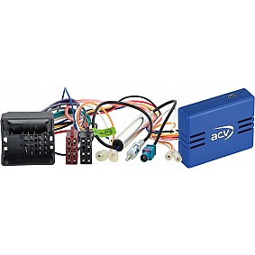 CAN-Bus Kit Citroen / Peugeot Quadlock > ISO / Antenne > DIN