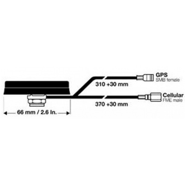 GPS LP combi dakantenne GSM/GPS