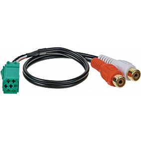 AUX IN Adapter Renault Clio/ Mégane/ Laguna/ Kangoo/ Twingo met AUX mogelijkheid