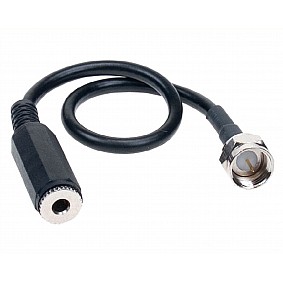 Antenne Adapter F-stekker > 3.5 mm Jackplug