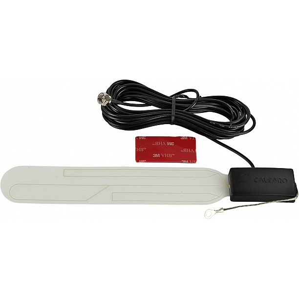 Aktieve zelfklevende DVB-T Glas-antenne 5 Volt fantoom transparant Aktieve zelfklevende DVB-T Glas-antenne 5 Volt fantoom transparant