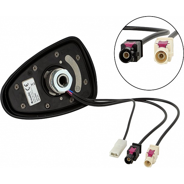Calearo Shark 2 Antenne DAB / DAB+/ FM / AM Excl. verlengkabels Calearo Shark 2 Antenne DAB / DAB+/ FM / AM Excl. verlengkabels