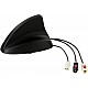 Calearo Shark 2 Antenne DAB / DAB+/ FM / AM Excl. verlengkabels Calearo Shark 2 Antenne DAB / DAB+/ FM / AM Excl. verlengkabels