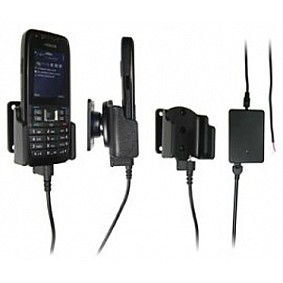Brodit houder - Nokia E51 Actieve houder met vaste voeding. Let op: Uitlopend artikel, Kan niet retour!