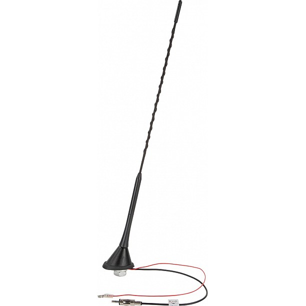 Universele dakantenne 16V AM/FM versterkt (active) 72graden plaatsingshoek Universele dakantenne 16V AM/FM versterkt (active) 72graden plaatsingshoek