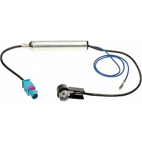 Antenne Adapter ISO FAKRA / Phantom power Audi -Maserati -Scania -Skoda -Seat -Volkswagen