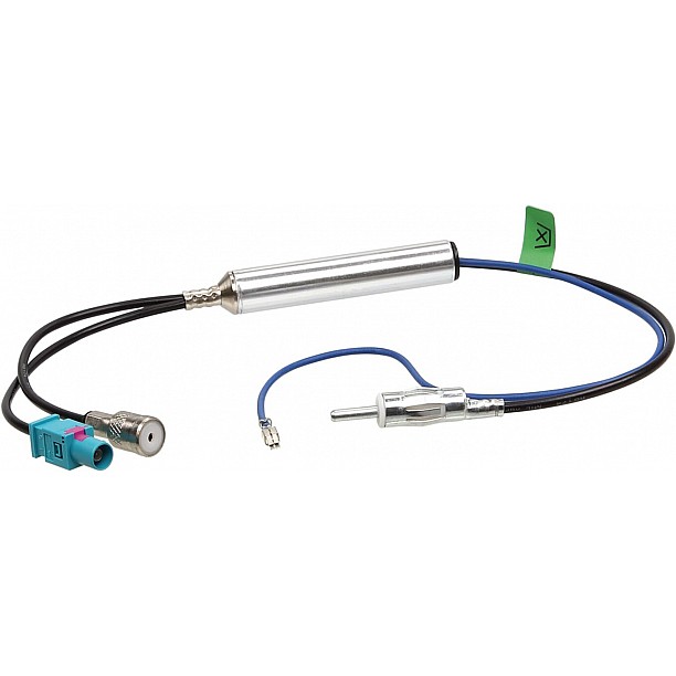 Antenne Adapter FAKRA (m)/ ISO (f) > DIN/ Phantom power Antenne Adapter FAKRA (m)/ ISO (f) > DIN/ Phantom power