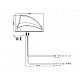 Opti – Shark fin antenne AM / FM excl. verlengkabels Opti – Shark fin antenne AM / FM excl. verlengkabels