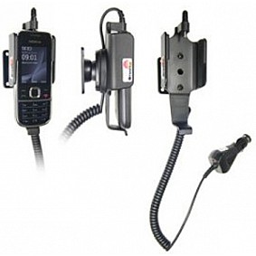 Brodit houder - Nokia 2700 Classic Actieve houder met 12/24V lader. Let op: Uitlopend artikel, Kan niet retour!