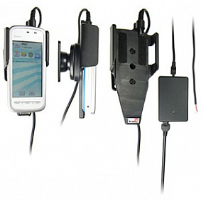 Brodit houder - Nokia 5230 Actieve houder met vaste voeding