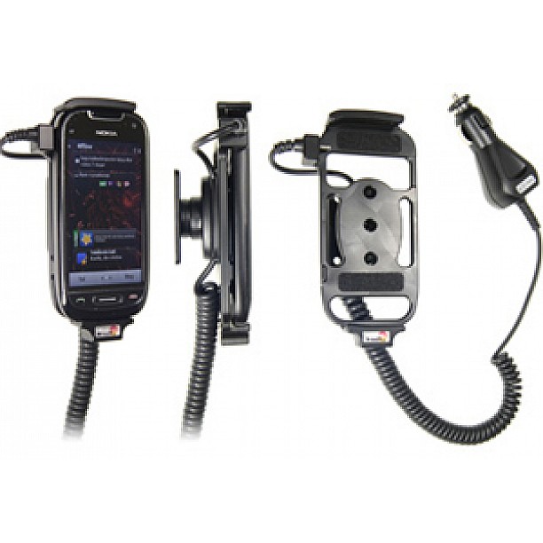 Brodit houder - Nokia C7 Actieve houder met 12/24V lader. Let op: Uitlopend artikel, Kan niet retour! Brodit houder - Nokia C7 Actieve houder met 12/24V lader. Let op: Uitlopend artikel, Kan niet retour!