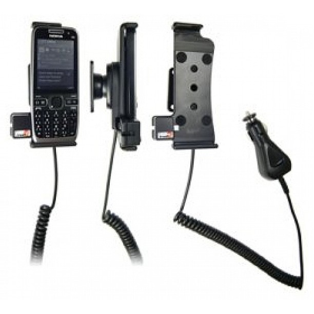 Brodit houder - Nokia E55 Actieve houder met 12/24V lader Brodit houder - Nokia E55 Actieve houder met 12/24V lader