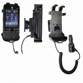 Brodit houder - Motorola ES400 Actieve houder met 12/24V lader. Let op: Uitlopend artikel, Kan niet retour!