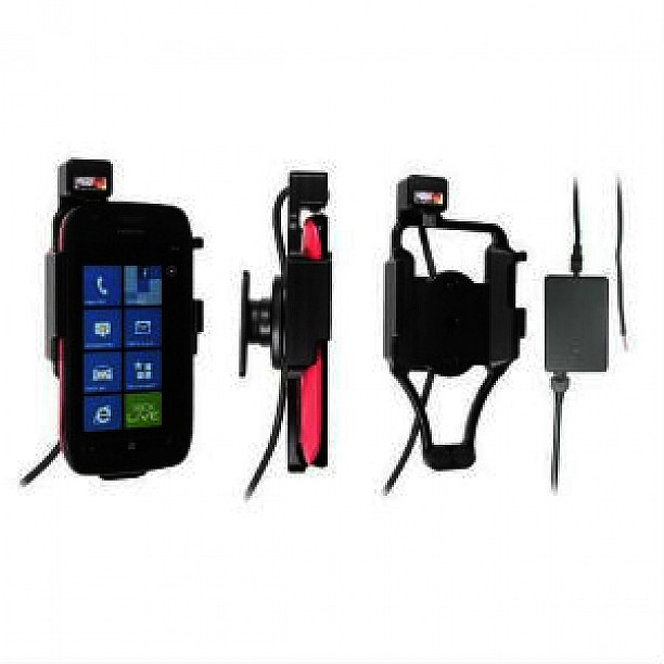Brodit houder - Nokia Lumia 710 Actieve houder met vaste voeding. Let op: Uitlopend artikel, Kan niet retour! Brodit houder - Nokia Lumia 710 Actieve houder met vaste voeding. Let op: Uitlopend artikel, Kan niet retour!