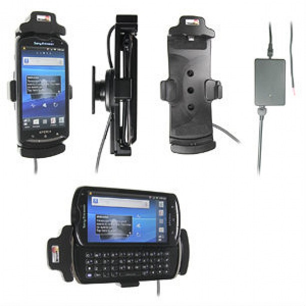 Brodit houder - Sony Ericsson Xperia Pro Actieve houder met vaste voeding Brodit houder - Sony Ericsson Xperia Pro Actieve houder met vaste voeding