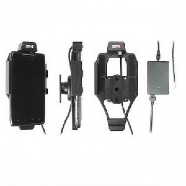Brodit houder - Motorola Razr MAXX Actieve houder met vaste voeding Brodit houder - Motorola Razr MAXX Actieve houder met vaste voeding
