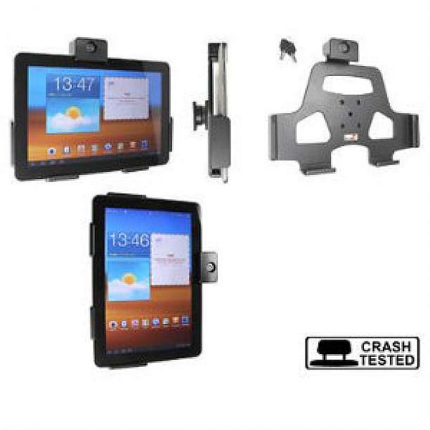 Samsung Galaxy Tab 10.1 GT-P7500 Passieve houder with lock and keys