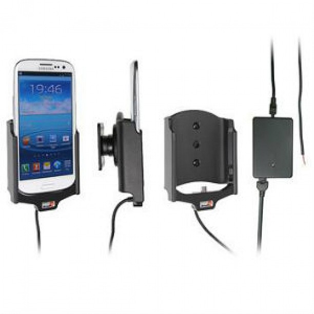 Brodit houder - Samsung Galaxy S III I9300 Actieve houder met vaste voeding Brodit houder - Samsung Galaxy S III I9300 Actieve houder met vaste voeding