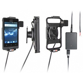 Brodit houder - Sony Xperia Go Actieve houder met vaste voeding