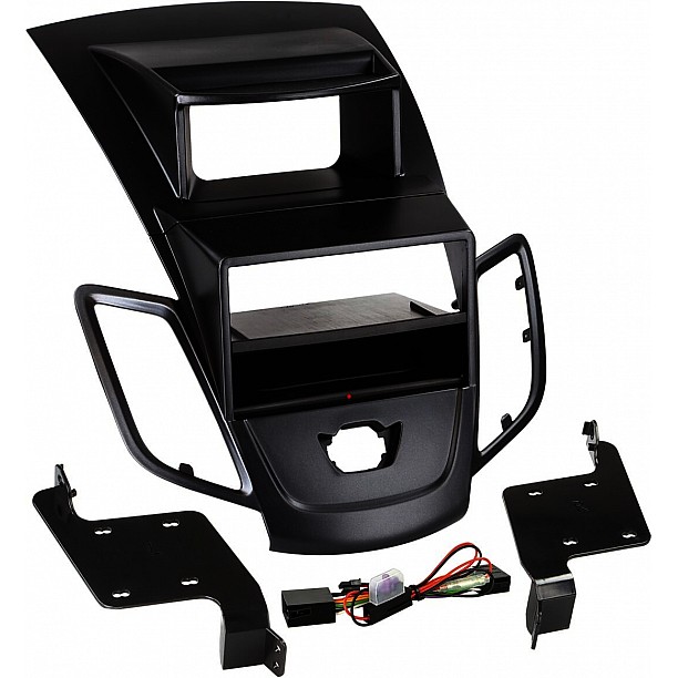 2-DIN Paneel Inbay® Ford Fiesta (display) 2008-2013 Kleur:Zwart 2-DIN Paneel Inbay® Ford Fiesta (display) 2008-2013 Kleur:Zwart