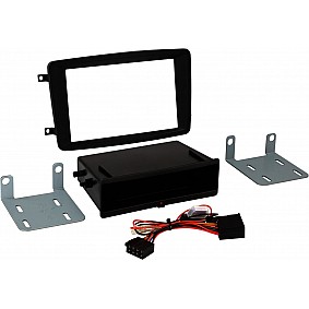 2-DIN Paneel Inbay® Mercedes C-Class /CLK / Vito /Viano Kleur: Zwart