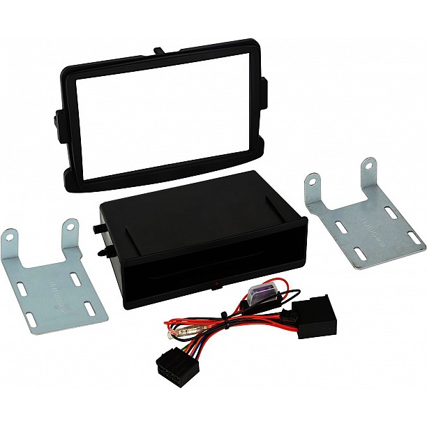 2-DIN Paneel Inbay® Dacia - Opel - Renault Kleur: Zwart 2-DIN Paneel Inbay® Dacia - Opel - Renault Kleur: Zwart