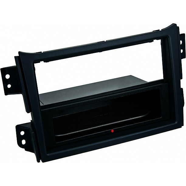 2-DIN Paneel Inbay® Suzuki Splash / Opel Agila 2008-2014 Kleur: Zwart