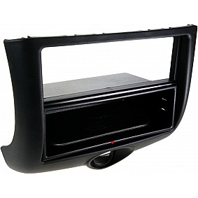 2-DIN Paneel Inbay® Toyota Yaris 1999-2003 Kleur: Zwart