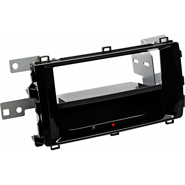 2-DIN Paneel Inbay® Toyota Auris 2013-2015 Piano Kleur: Zwart