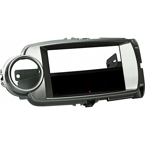 2-DIN Paneel Inbay® Toyota Yaris 2011-2014 Kleur: Zilver