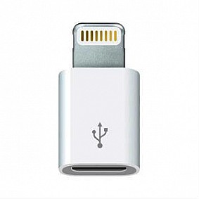 Apple MD 820 Lightning naar micro USB adapter Origineel Apple