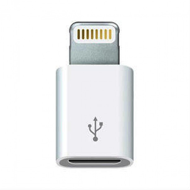 Apple MD 820 Lightning naar micro USB adapter Origineel Apple