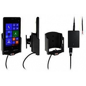 Brodit houder - Nokia Lumia 820 Actieve houder met vaste voeding. Let op: Uitlopend artikel, Kan niet retour!