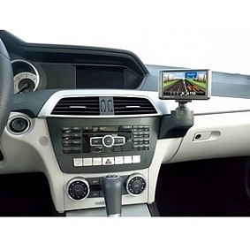 Houder - Arat- Mercedes Benz C-Klasse (W204) 2011-2014 Kleur: Zwart