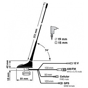 GPS 918-V-Flex GPS/GSM/Rad