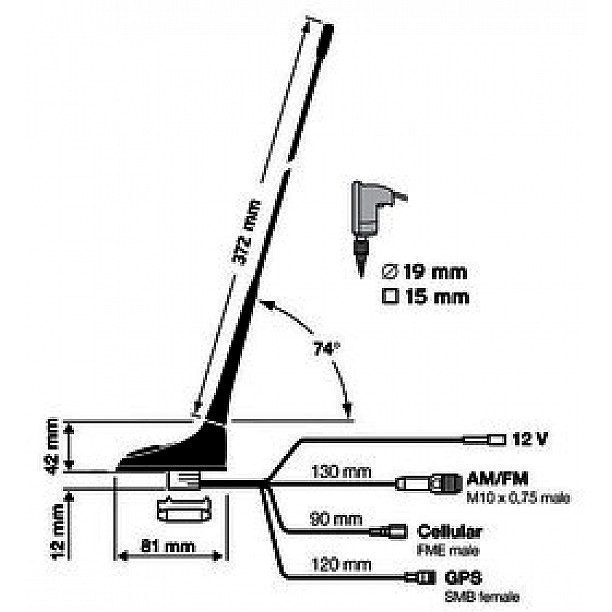 GPS 918-V-Flex GPS/GSM/Rad