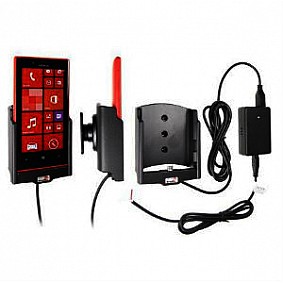 Brodit houder - Nokia Lumia 720 Actieve houder met vaste voeding. Let op: Uitlopend artikel, Kan niet retour!