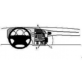 Houder - Brodit ProClip - Saab 9-5 1998-2005 Angled mount. LET OP: UITLOPEND ARTIKEL, KAN NIET RETOUR!