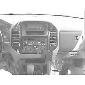 Houder - Brodit ProClip - Mitsubishi Pajero/ Shogun 2000-2006 Angled mount