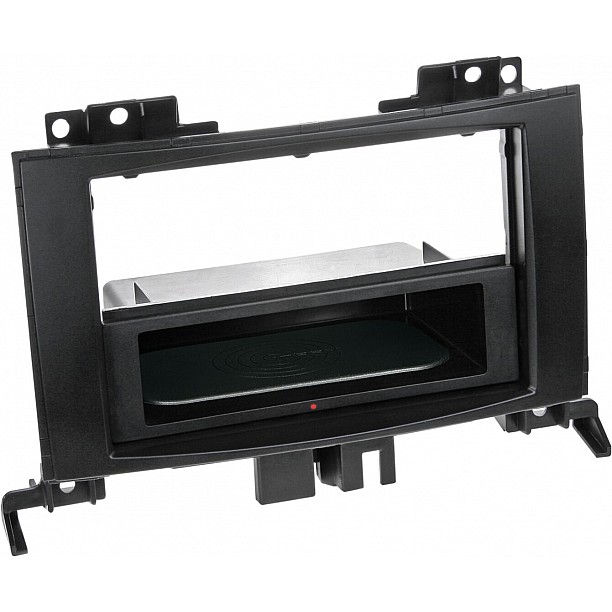 RT 2-DIN Radio Paneel Inbay® Mercedes Benz Sprinter - Volkswagen Crafter Zwart RT 2-DIN Radio Paneel Inbay® Mercedes Benz Sprinter - Volkswagen Crafter Zwart
