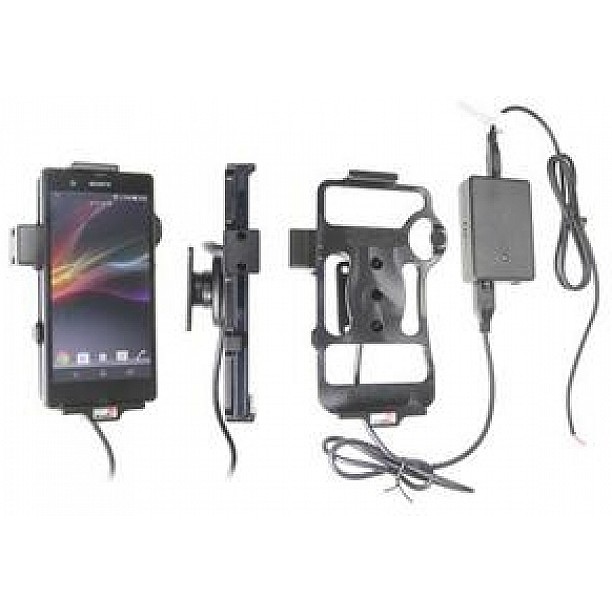Brodit houder - Sony Xperia Z Actieve houder met vaste voeding Brodit houder - Sony Xperia Z Actieve houder met vaste voeding