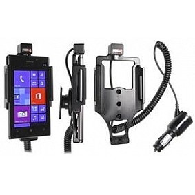 Brodit houder - Nokia Lumia 925 Actieve houder met 12/24V lader Let Op: Uitlopend Artikel, Kan niet retour!