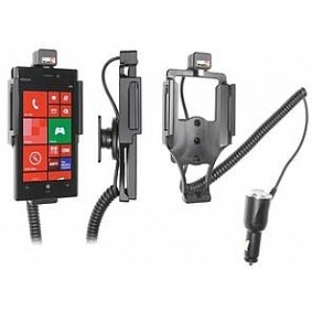 Brodit houder - Nokia Lumia 928 Actieve houder met 12/24V lader Let Op: Uitlopend Artikel, Kan niet retour!