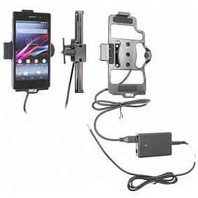 Brodit houder - Sony Xperia Z1 Actieve houder met vaste voeding. Let op: Uitlopend artikel, Kan niet retour!
