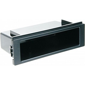 Aflegbakje voor 2-DIN ISO radiopaneel 103mm/90mm diep